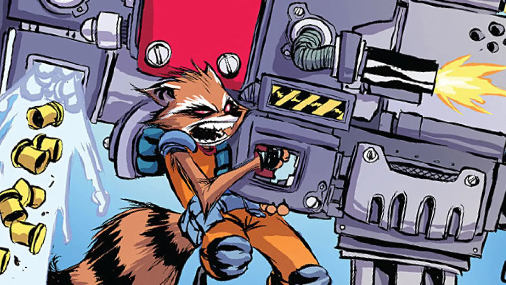 Rocket Mapache Avance de Rocket Racoon #1, el cómic de Mapache Cohete