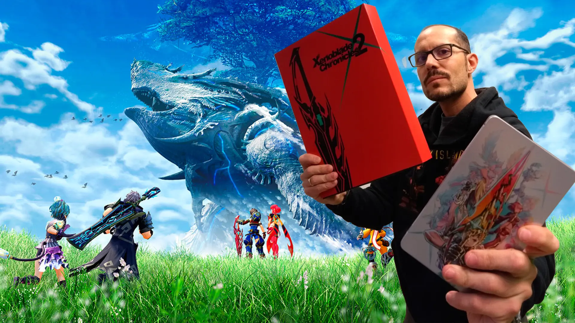 Unboxing de la edición coleccionista de Xenoblade Chronicles 2
