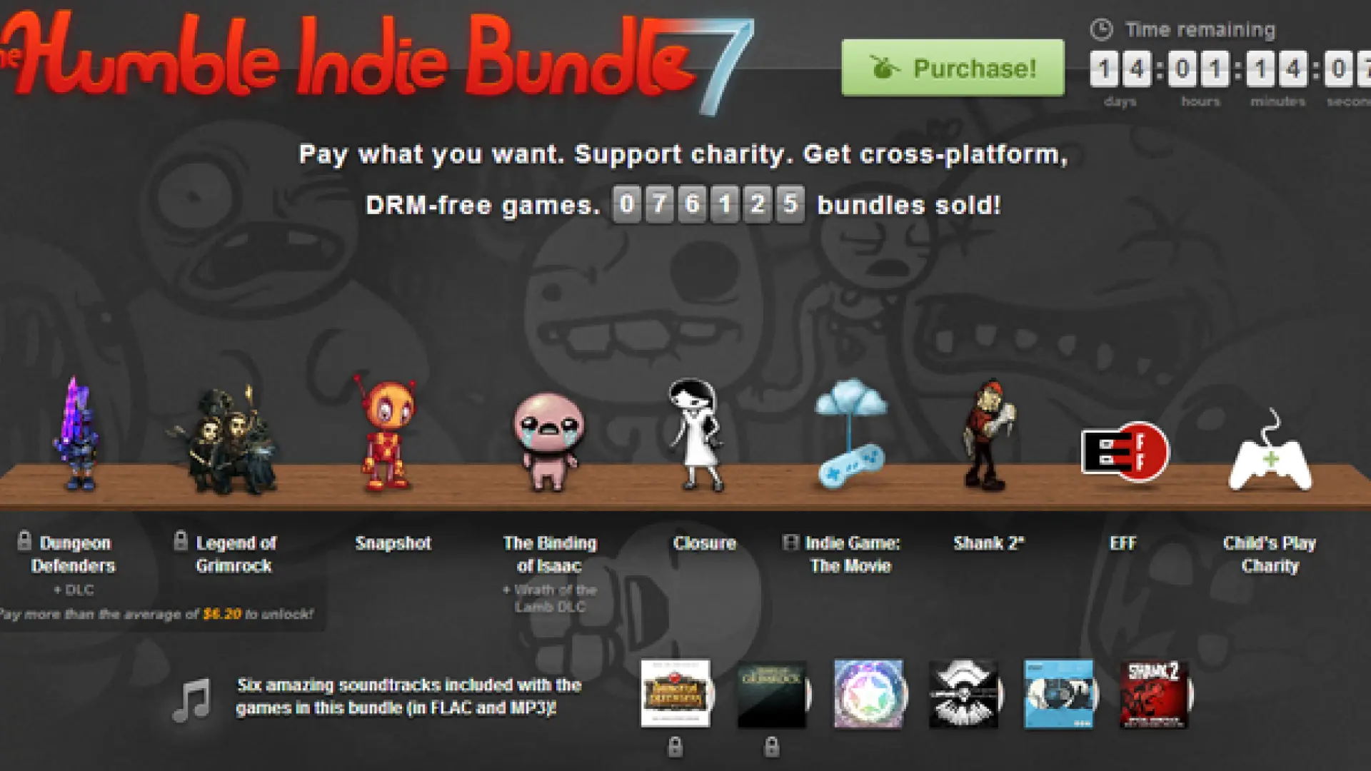 The Humble Indie Bundle 7 llega por navidad