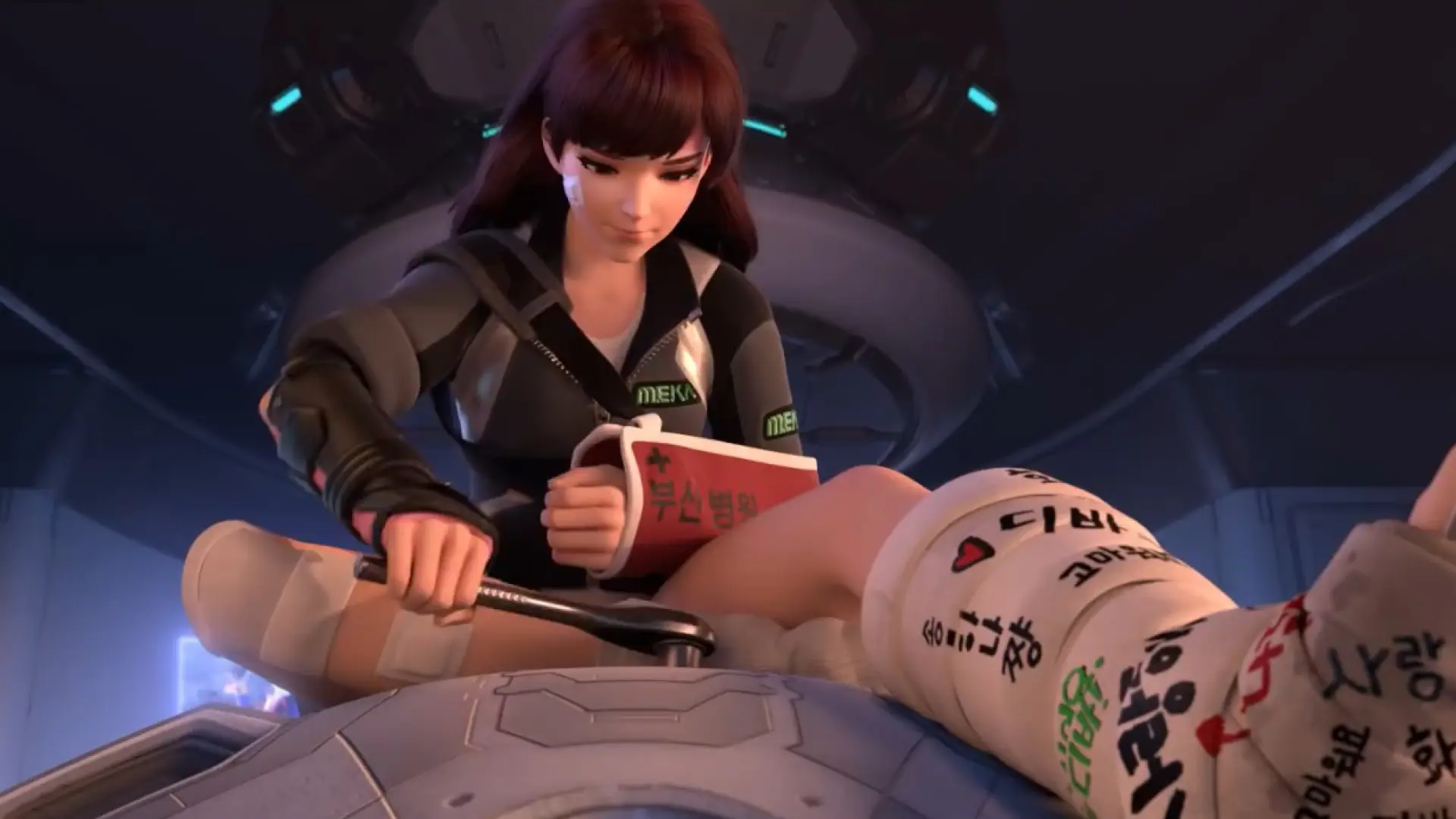 Shooting Star es el impresionante corto animado de D.VA