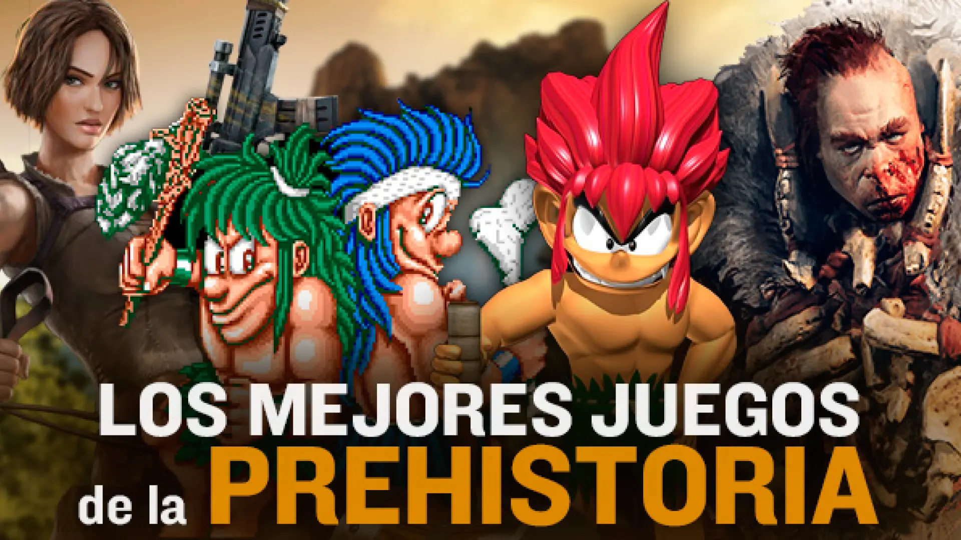 Los mejores juegos de la prehistoria