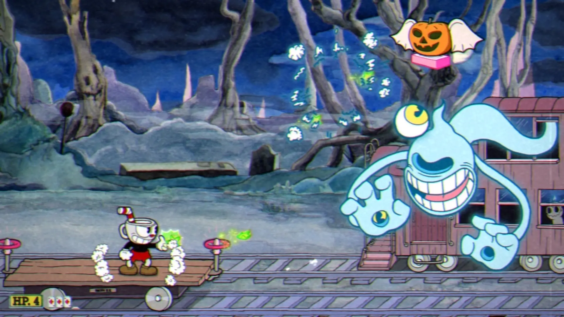 Cuphead original de Nintendo Switch, outro jogo iniciado nos testes do Eden para PS4