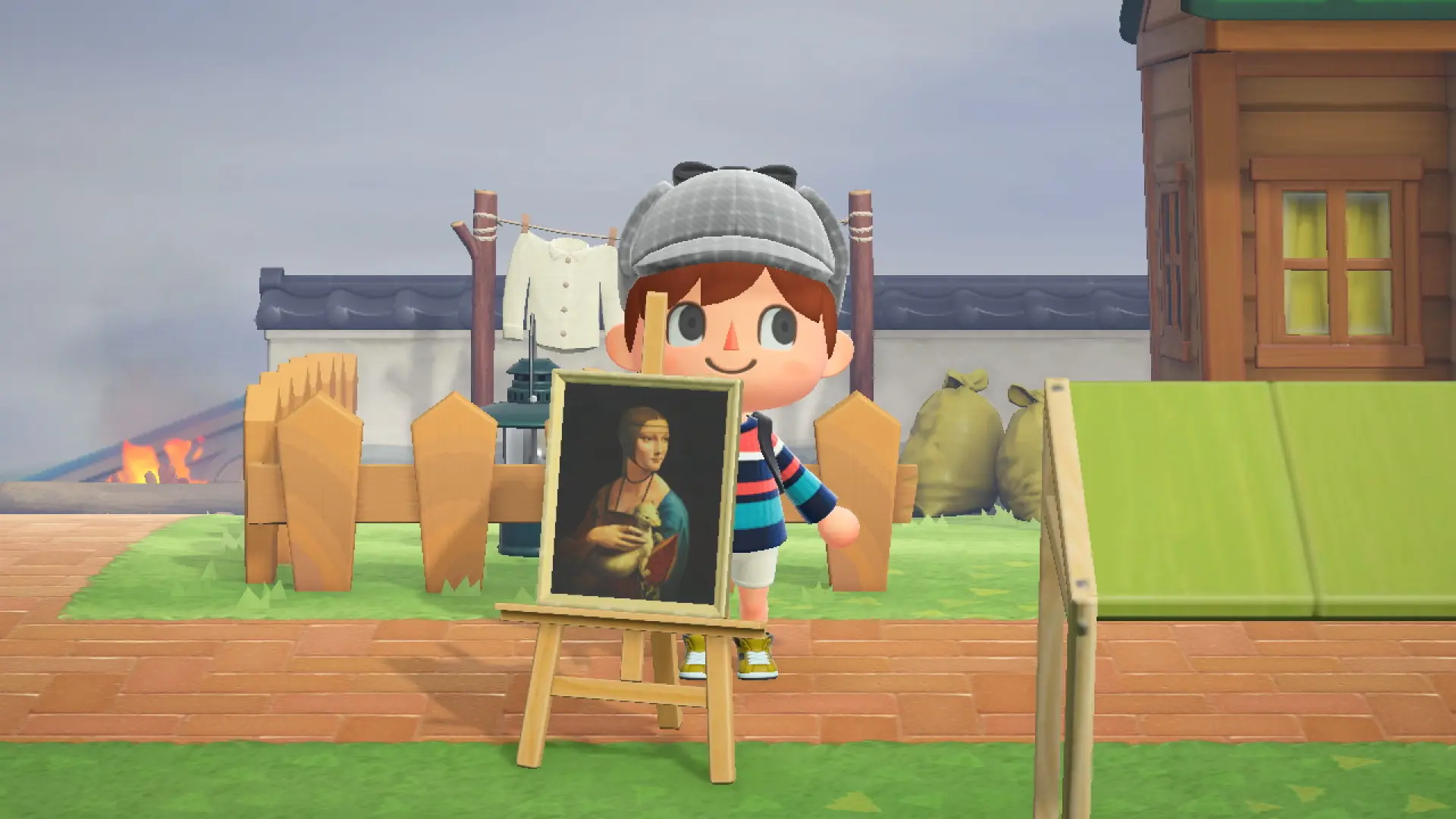 Algunas obras de arte de Animal Crossing New Horizons están embrujadas...