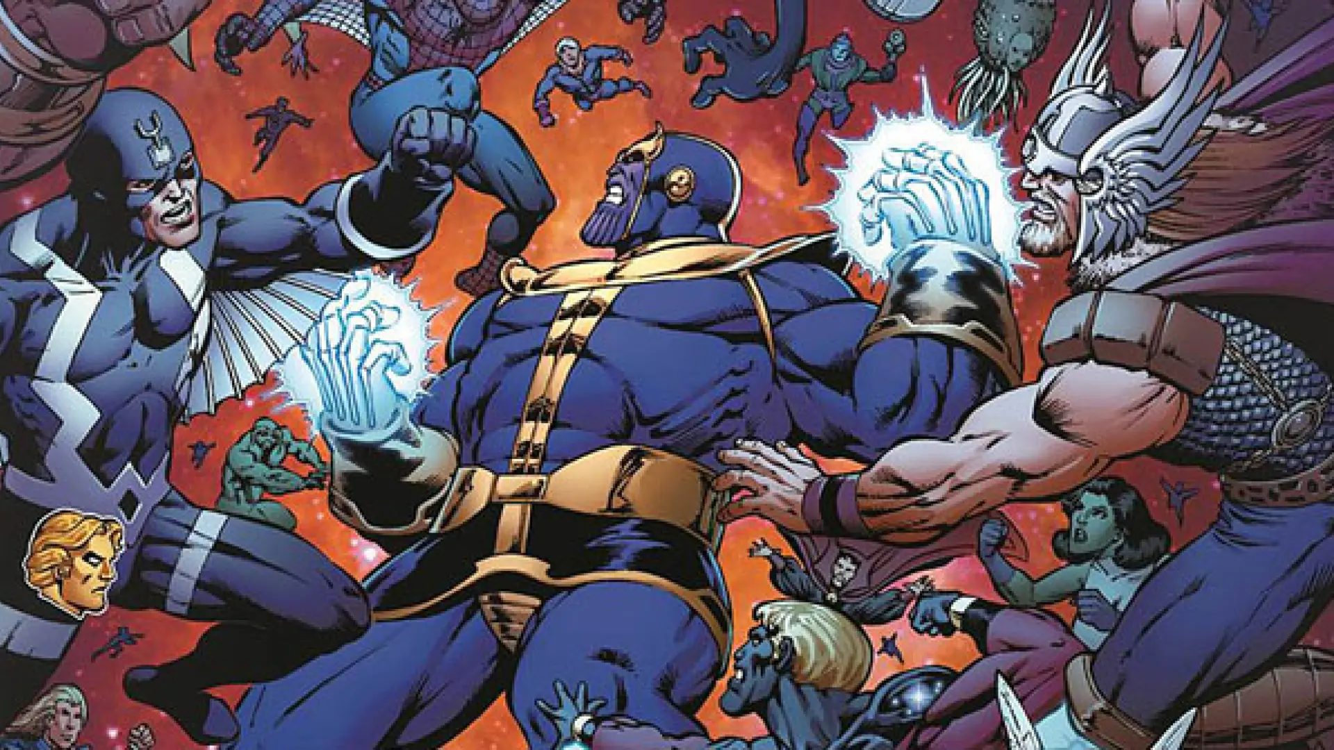 Avance de la novela gráfica de Thanos