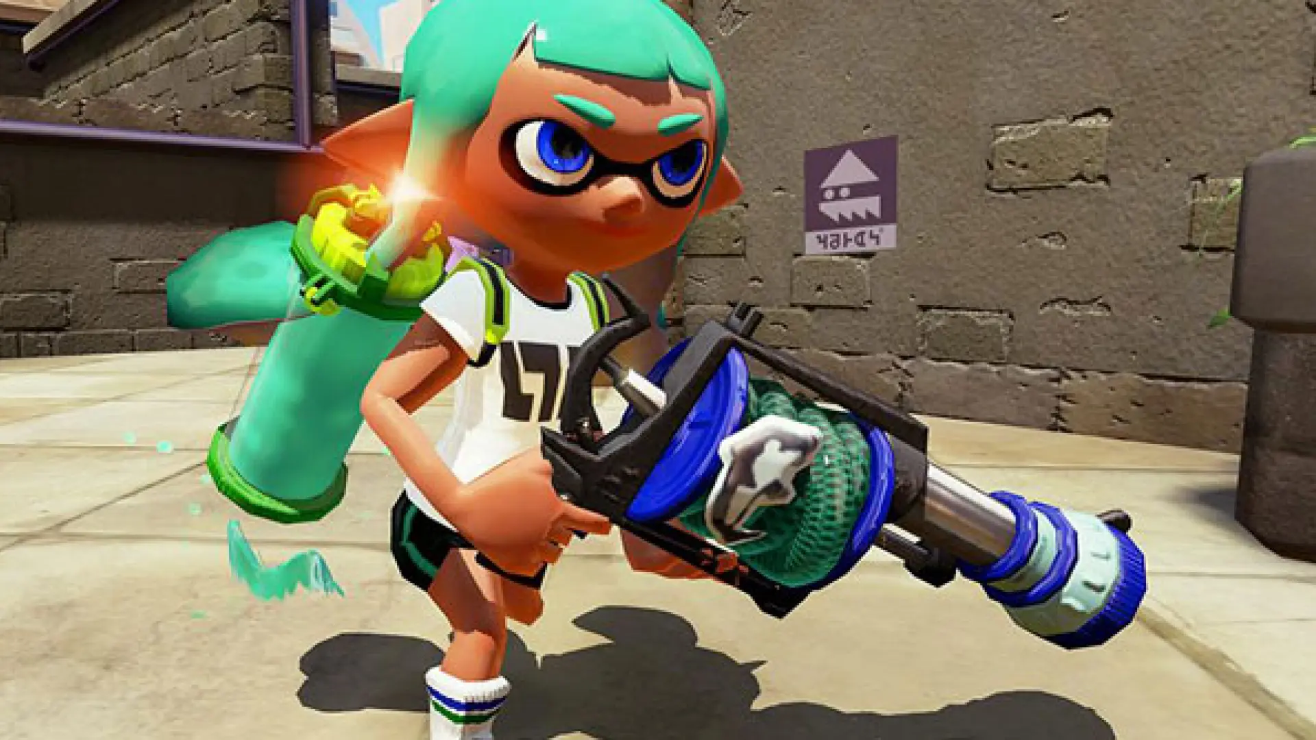 Splatoon Arm Splatoon para Wii U suma dos nuevas armas