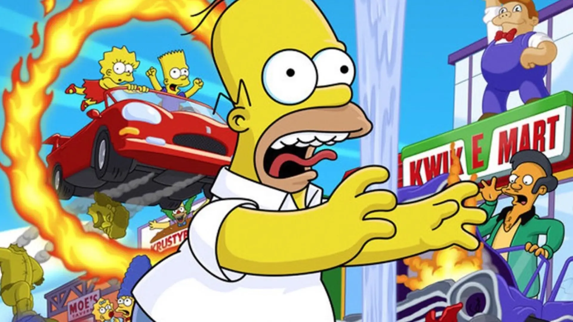 Activision Reportedly Developing The Simpsons Hit & Run Remake