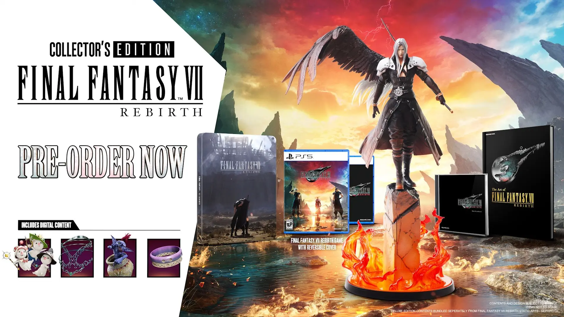 La edición coleccionista de Final Fantasy VII Rebirth cuesta más