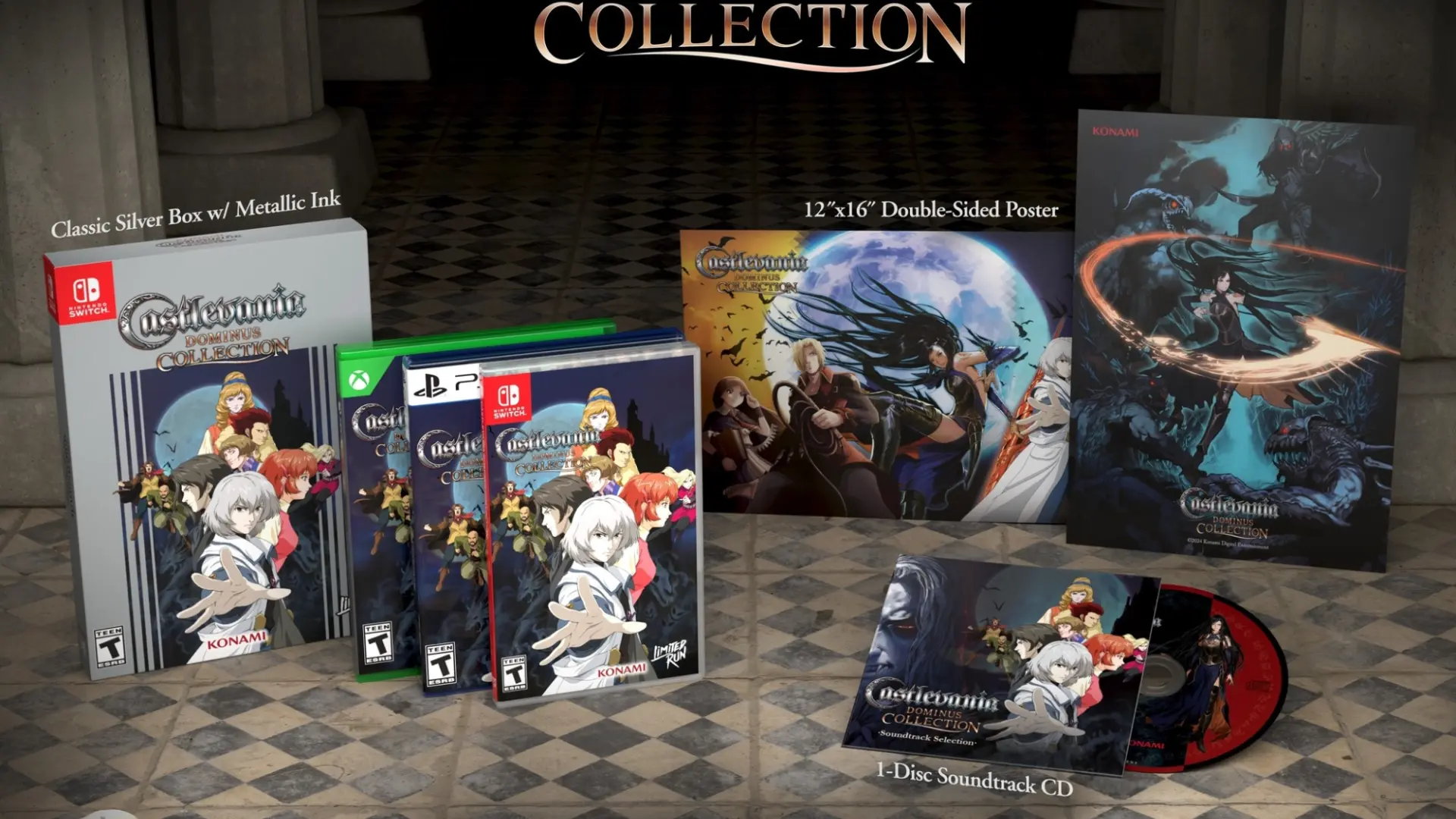 Castlevania Dominus Collection, la trilogía de Nintendo DS, tendrá