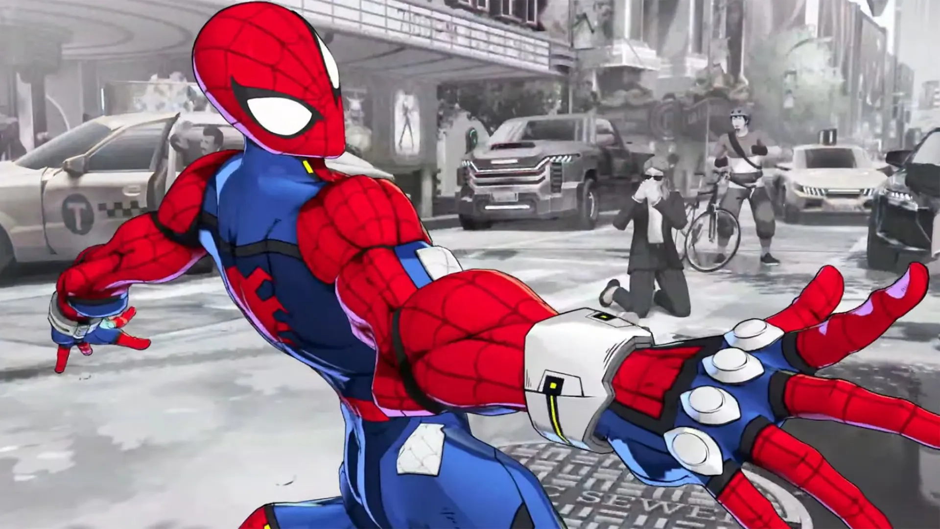 Sus Rider Marvel Tōkon: Fighting Souls muestra en acción a Spider-Man y Ghost ...