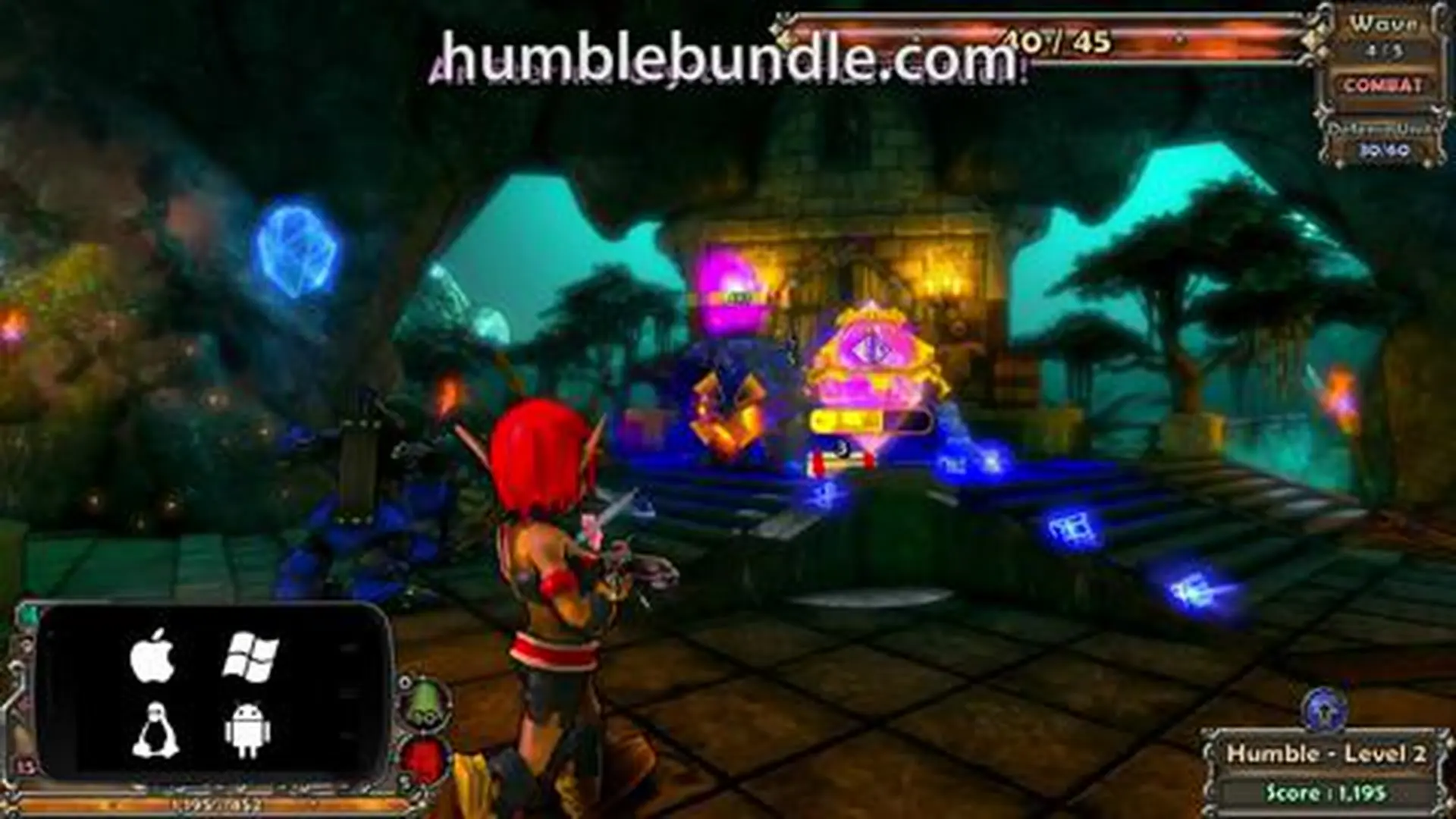 The Humble Bundle with Android 5 en marcha