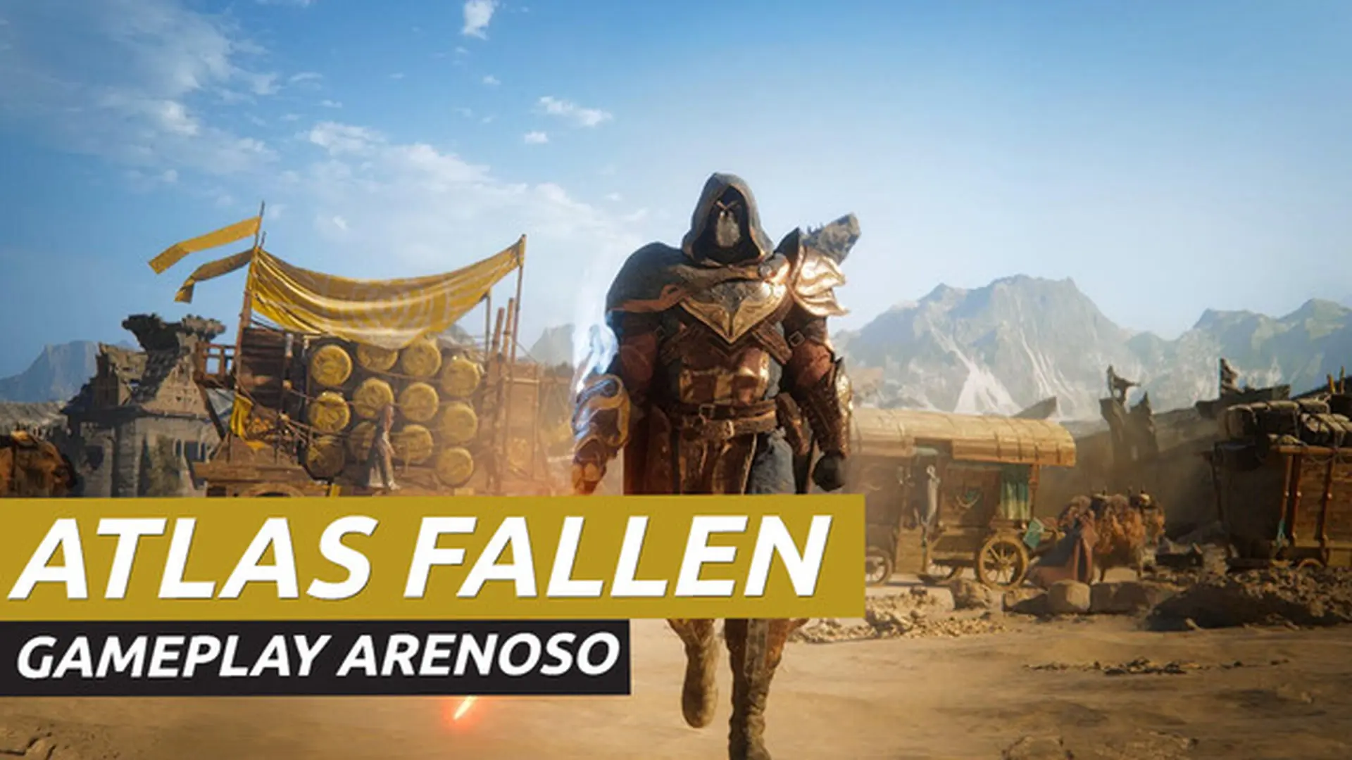 Nuevo gameplay ''arenoso'' de Atlas Fallen, el action-RPG que va más ...