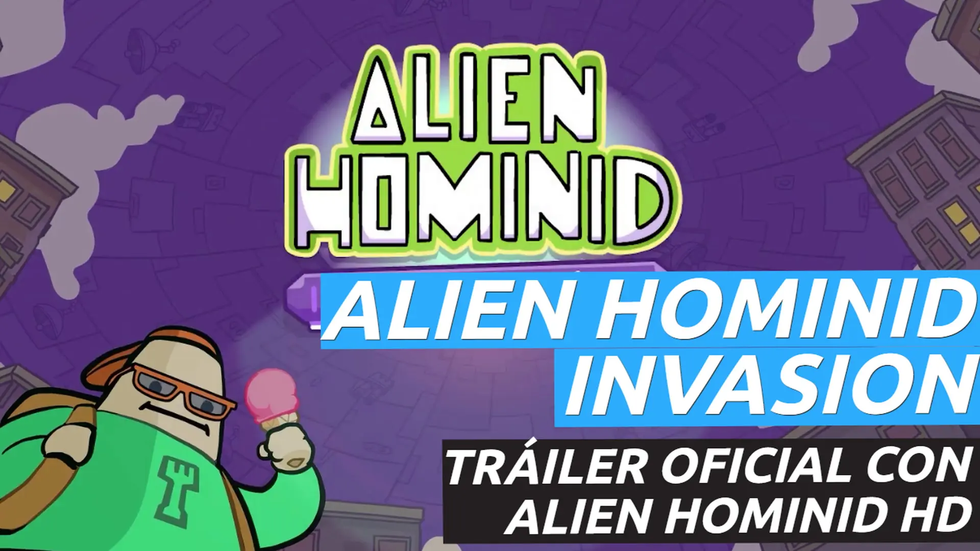 Tráiler de Alien Hominid Invasion, que llega junto a Alien Hominid HD