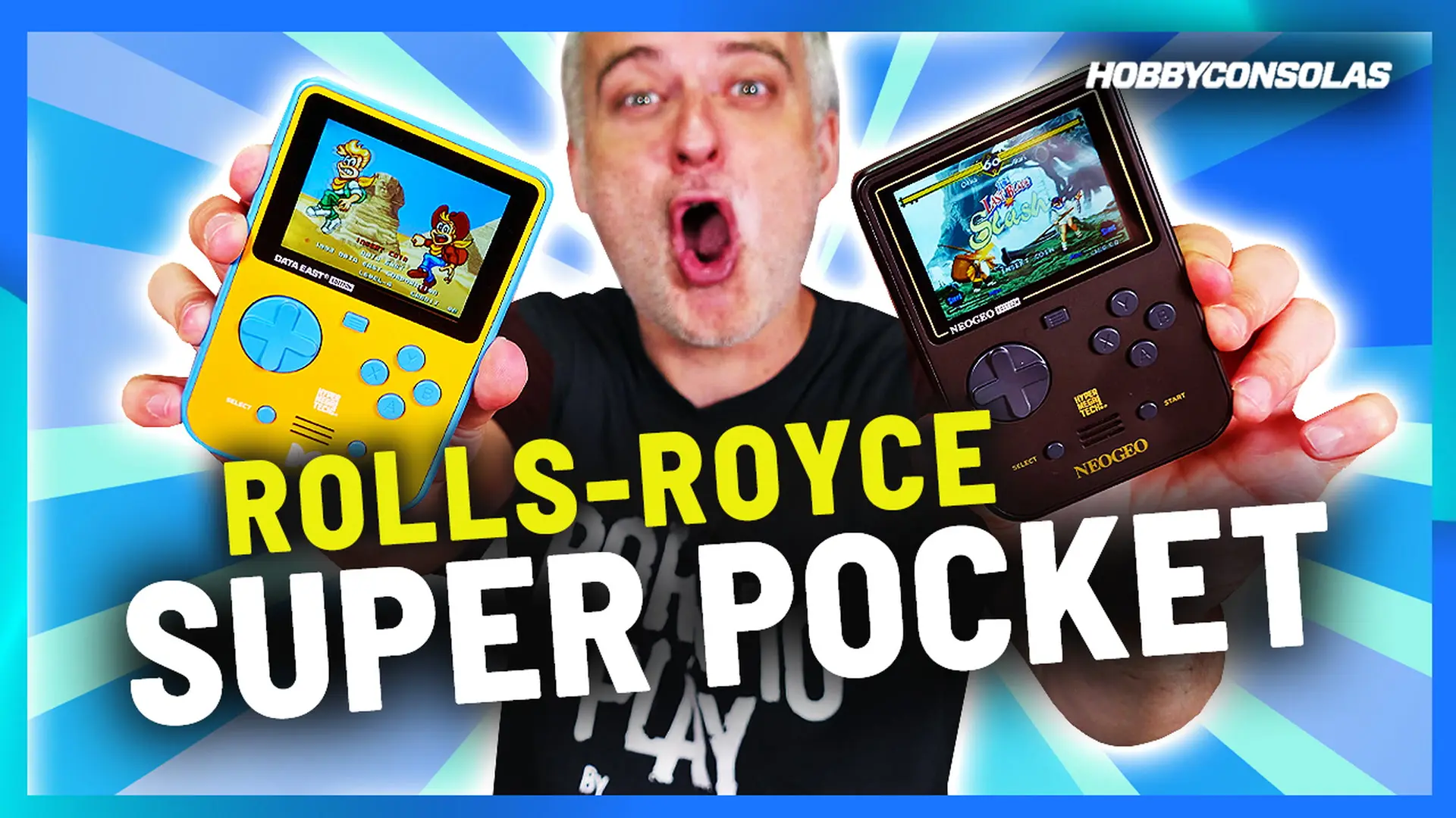 Unboxing de Super Pocket Neo-Geo y Data East. ¡Los recreativos, en