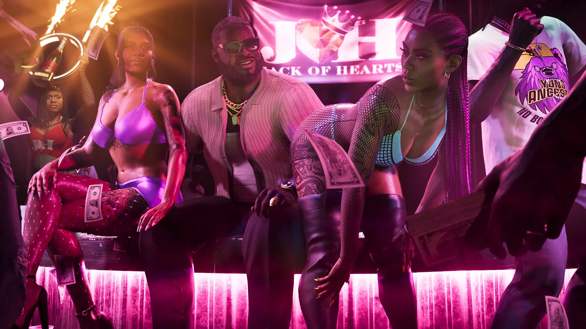 GTA 6 desvela algunos de los artistas que han colaborado en la música del juego, y hay mucho nivel: desde Rolling Stones a Rauw Alejandro