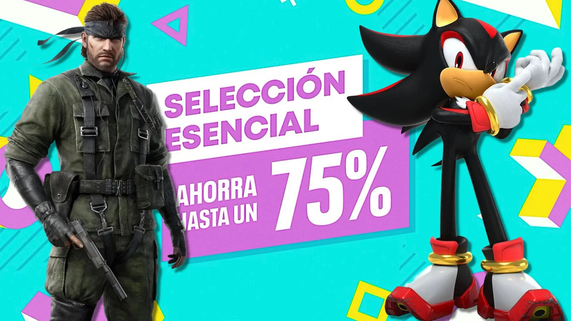 
         Las ofertas Selección Esencial de PS Store dejan Metal Gear Solid Delta con un 50% de descuento, Sonic x Shadow Generations con 60% o Life is Strange Collection por 7,99 euros 
    