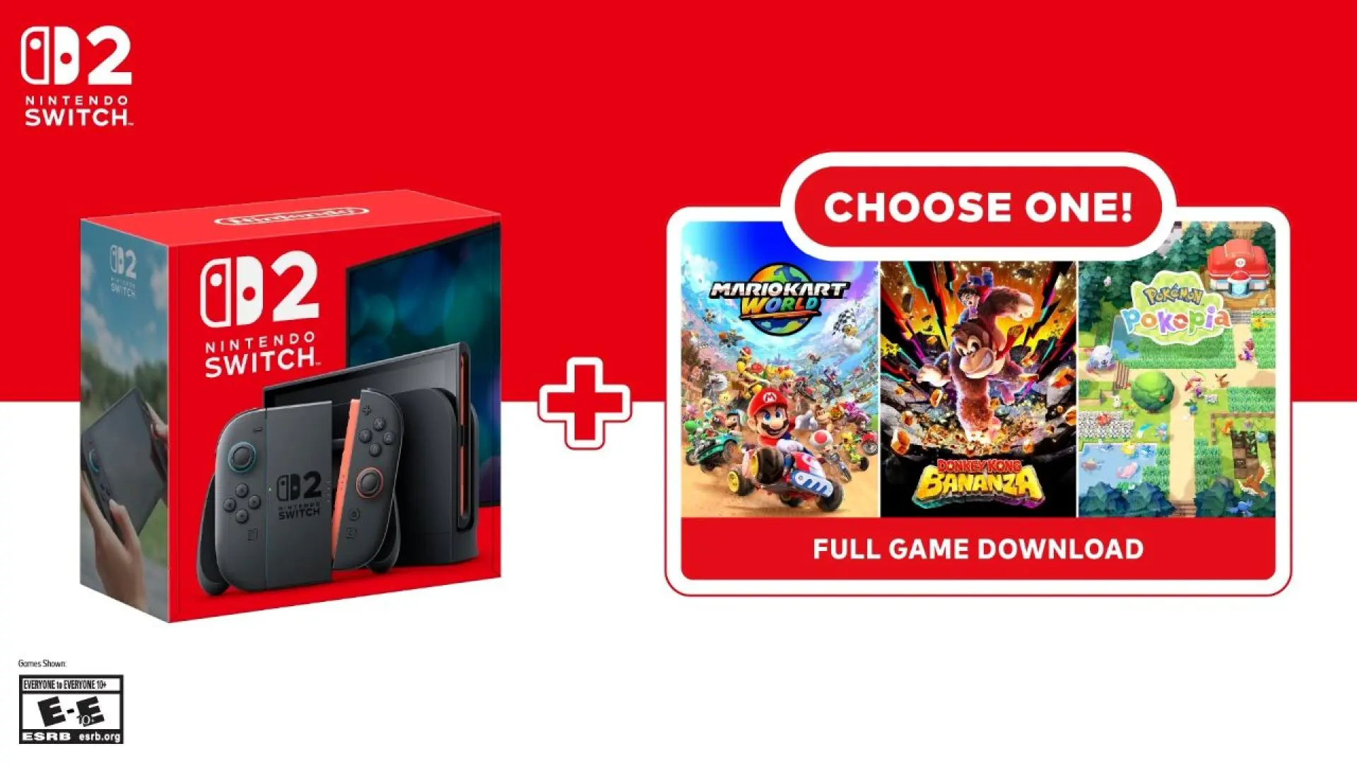 
         Nintendo pasa a la acción en Estados Unidos y lanza una promoción que te permite elegir el juego con el que estrenar tu Switch 2, entre tres de sus mejores exclusivas 
    