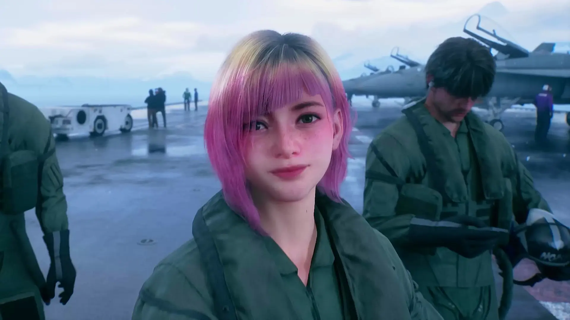 
         Internet se ha enamorado de la piloto de pelo rosa de Ace Combat 8, y sus responsables nos cuentan a qué se debe su particular diseño 
    