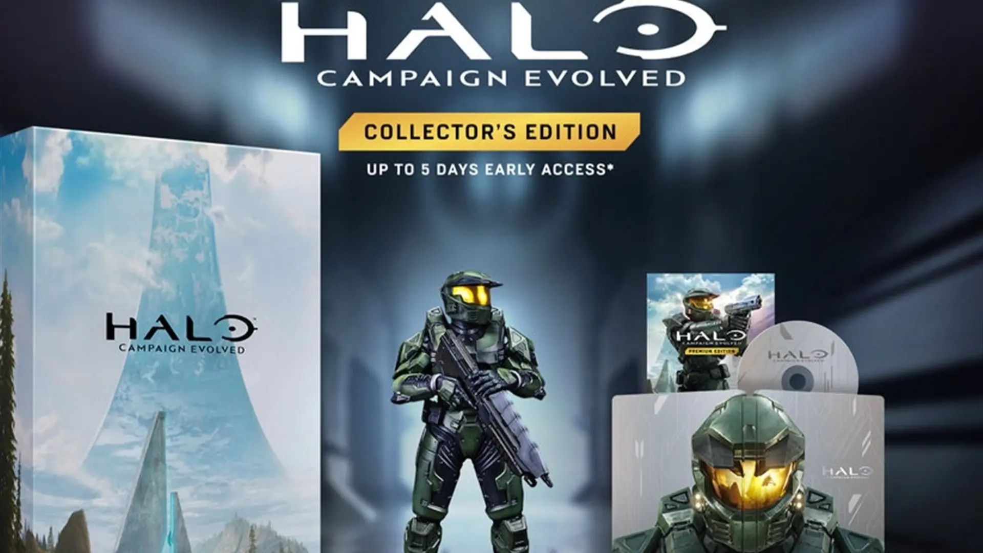Xbox recovers another good custom: Halo Campaign Evolved, Gears of War E-Day and Fable will have collector editions with the physical disk and statue included