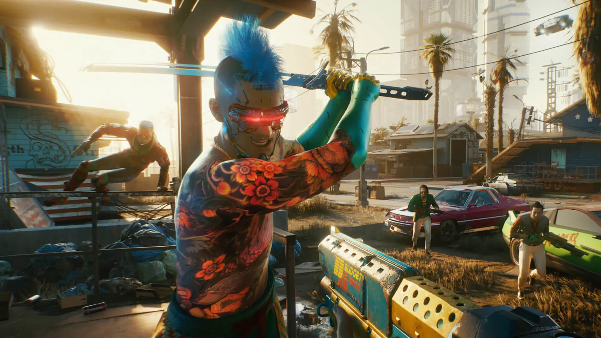 
         La katana térmica de Cyberpunk 2077 puede ser tuya, aunque cuesta tanto como el cyberware más caro de Night City 
    