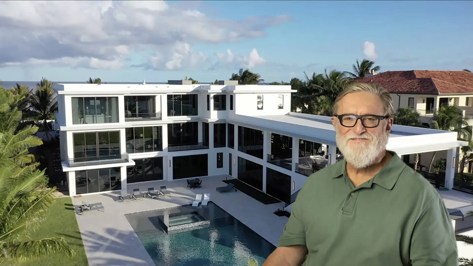 Gabe Newell compra mansión