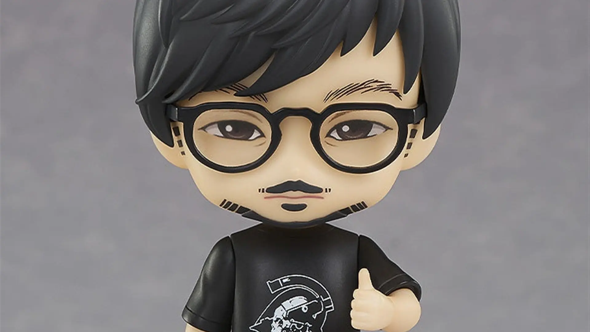 
         Hideo Kojima ya tiene su propio muñeco, una figura Nendoroid con tres caras intercambiables, distintas poses con los brazos y el pato Ludens 
    