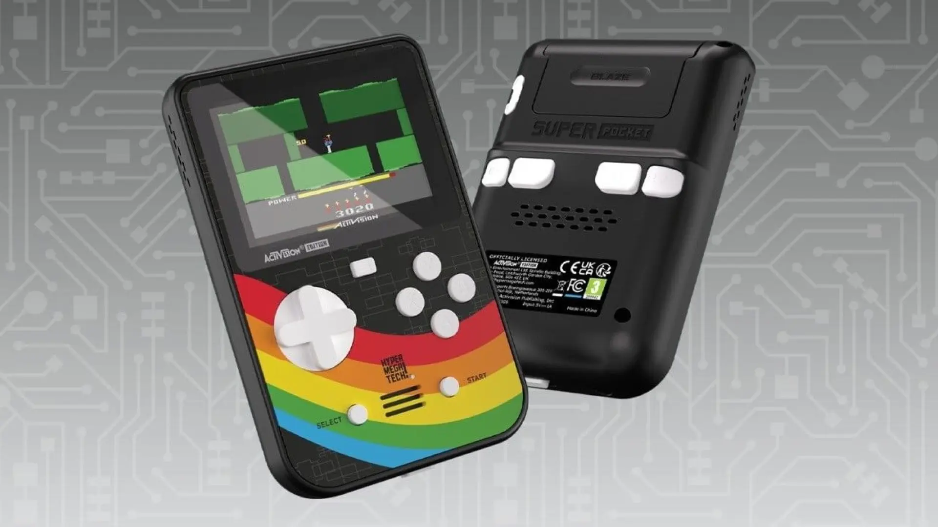 
         Super Pocket Activision Edition, la consola portátil retro que incluye clásicos como Pitfall y River Raid, llegará en septiembre y ya se puede reservar 
    