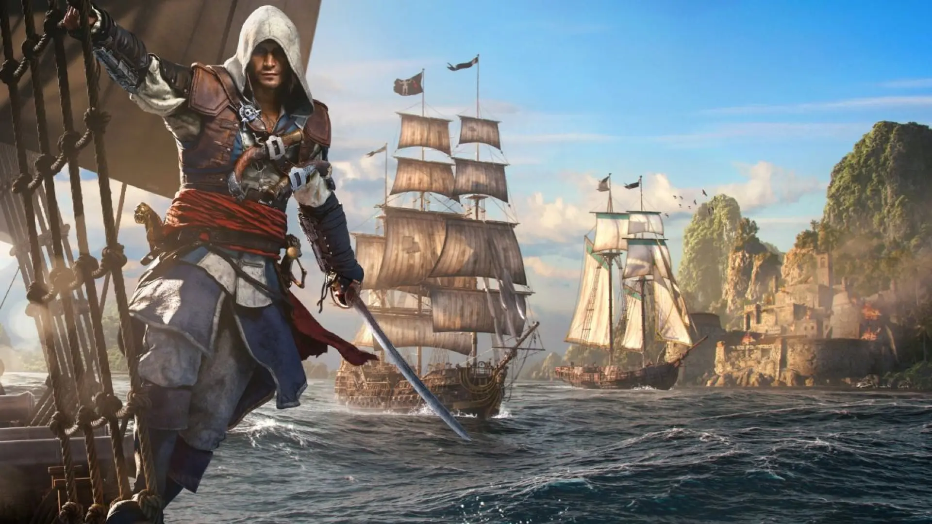 Ubisoft actualiza Assassin's Creed Black Flag Resynced a versión 1.04