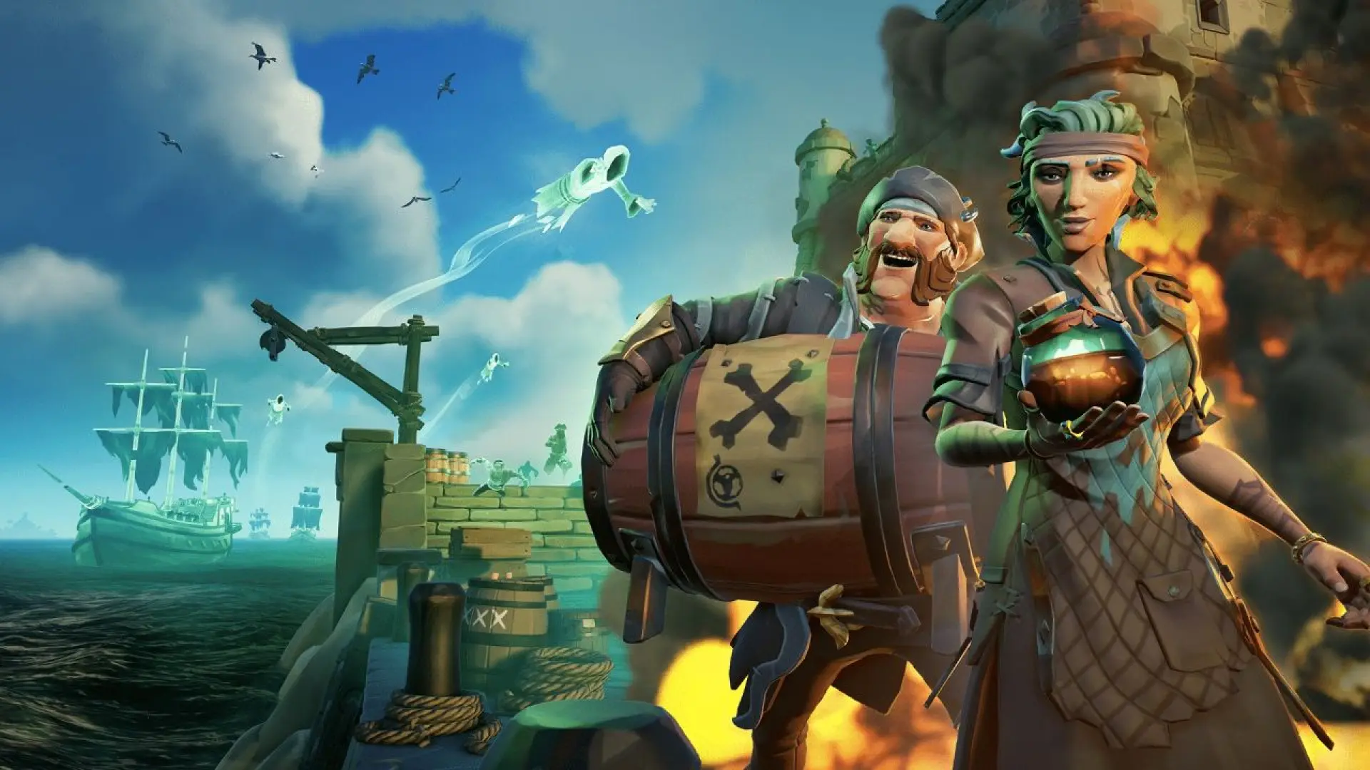
         Cancelan un festival de Sea of Thieves en Reino Unido por sospechas de adulteración de bebidas o incluso intoxicación alimentaria 
    