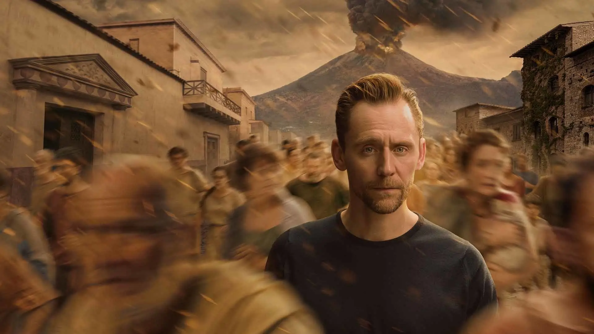 Pompeya antes del desastre, con Tom Hiddleston