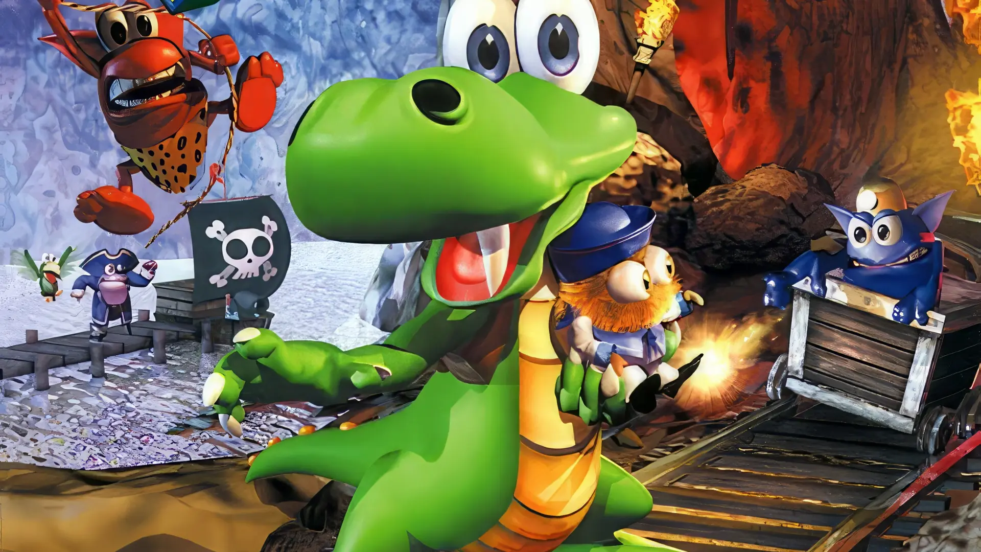 Croc 2: Kingdom of the Gobbos regresa a consolas y PC, de nuevo de la mano de Argonaut Games y con una versión remasterizada
