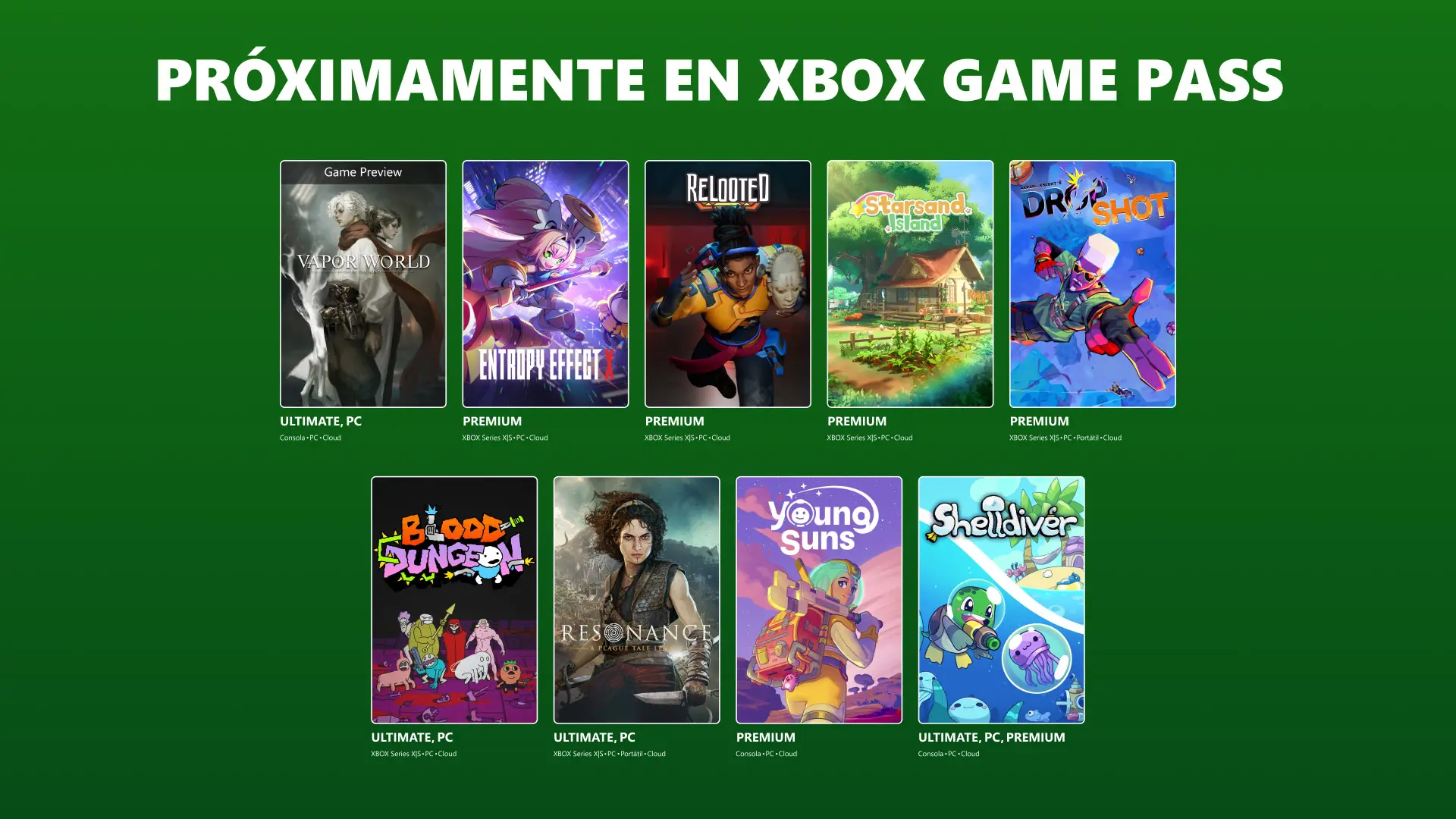 
         Anunciados los juegos de Xbox Game Pass en la segunda mitad de agosto de 2026 con Resonance: A Plague Tale Legacy como plato estrella 
    
