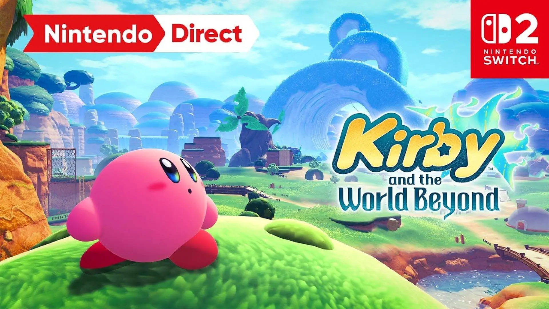Kirby and the World Beyond es el gran anuncio final del Nintendo Direct: la nueva aventura 3D llegará a Switch 2 en primavera y promete ser enorme
