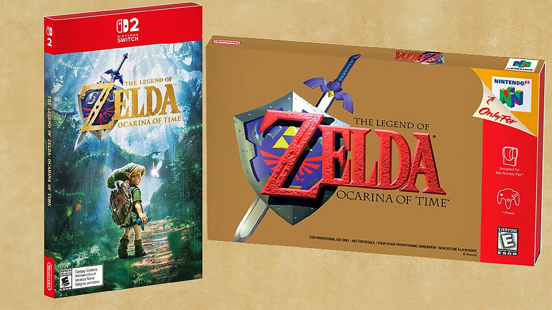 Ocarina of Time Remake tendrá textura metalizada en su primera tirada, pero el gran premio es para los usuarios canadienses con una funda holográfica al estilo de Nintendo 64