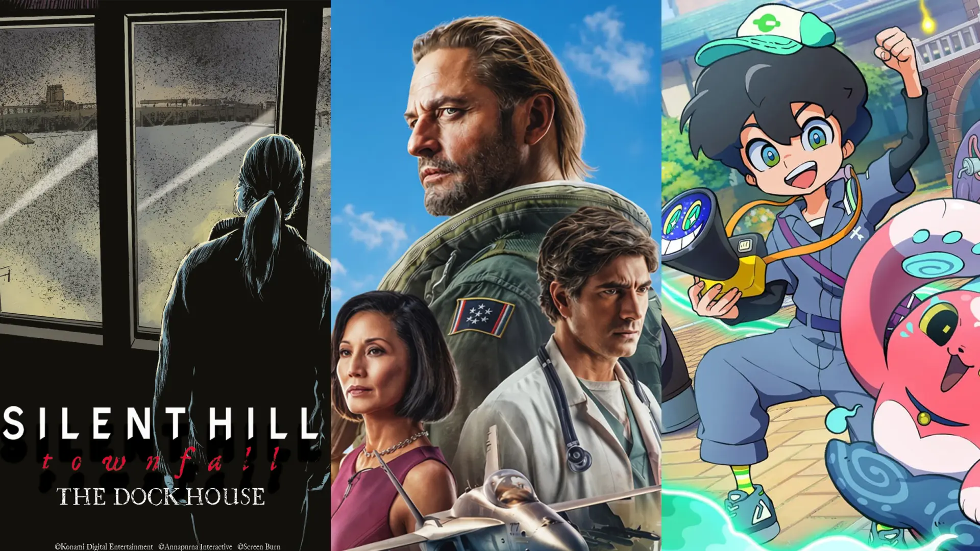 Silent Hill Townfall, Ace Combat 8 y Holy Horror Mansion demuestran su potencial transmedia con cómics, cortos de imagen real y animes