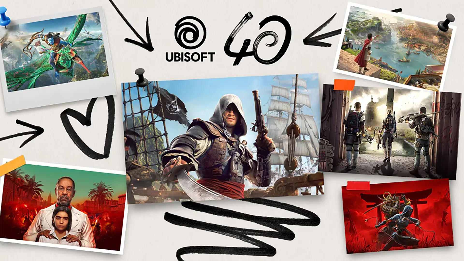 Ubisoft celebra su 40 aniversario con ofertas que tiran la casa por la ventana: ¡hasta un 95% de descuento!