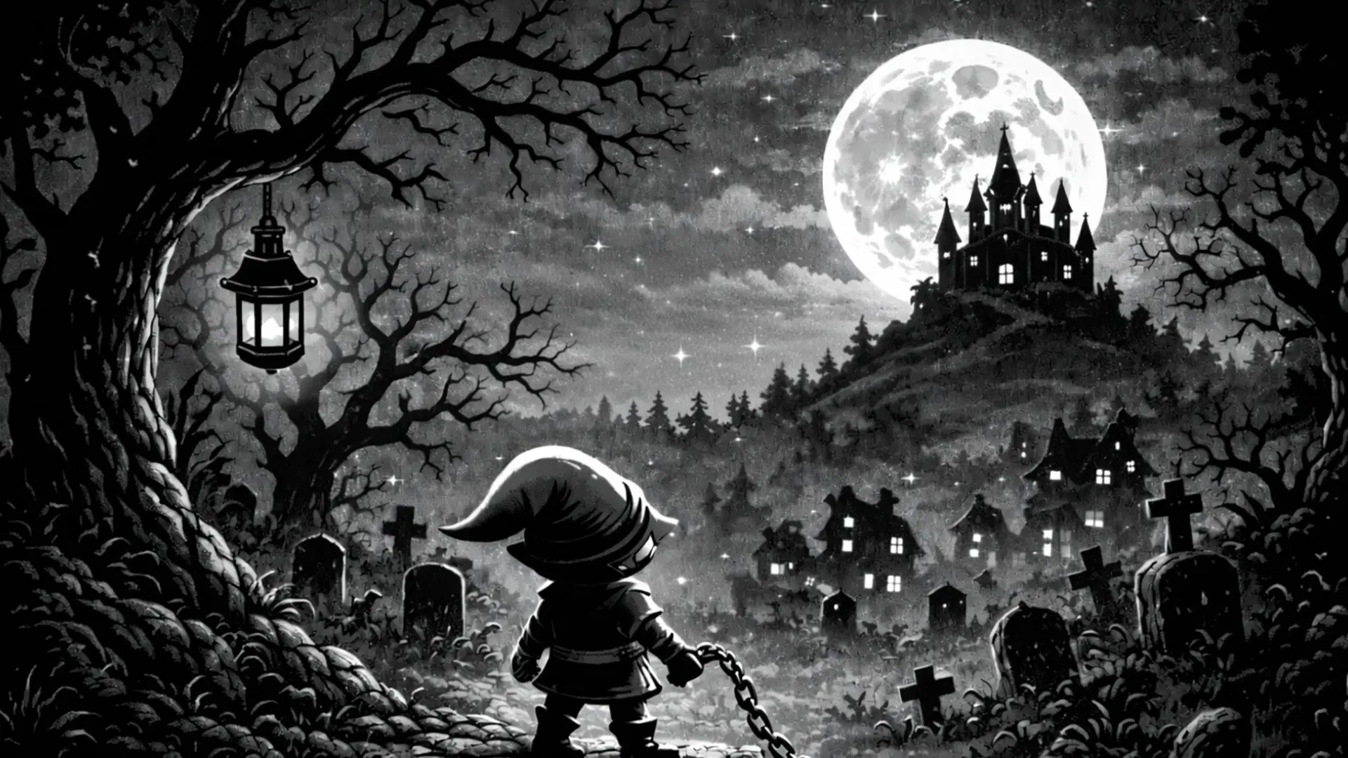 Si te gusta Zelda, Castlevania y la estética Game Boy, no pierdas de vista a The Legend of Chalkvania, un RPG de acción que parece hecho con tiza