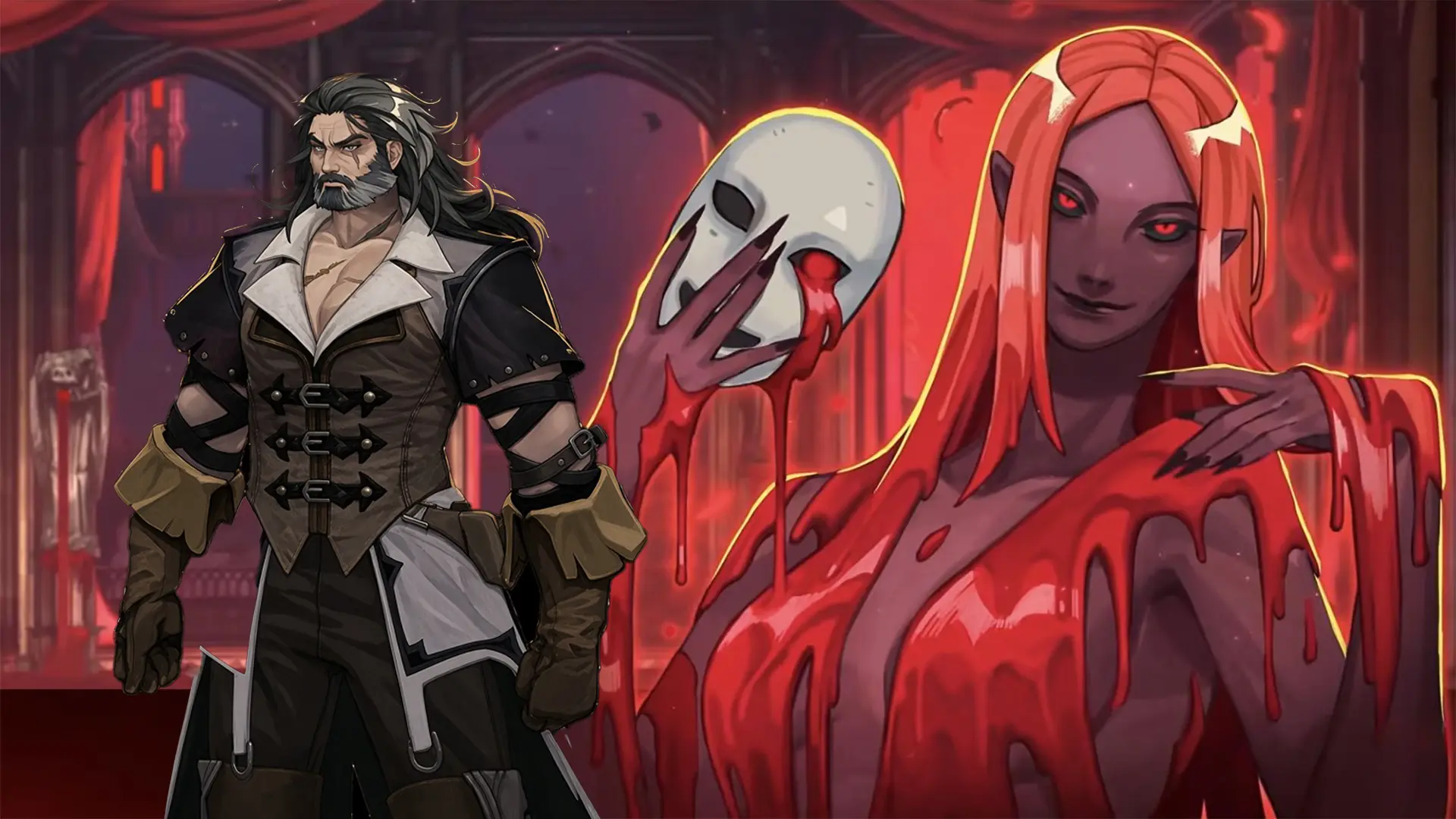 
         Si ves fan art subido de tono de Castlevania Belmont’s Curse, no es casualidad: sus personajes están diseñados para ser muy atractivos 
    