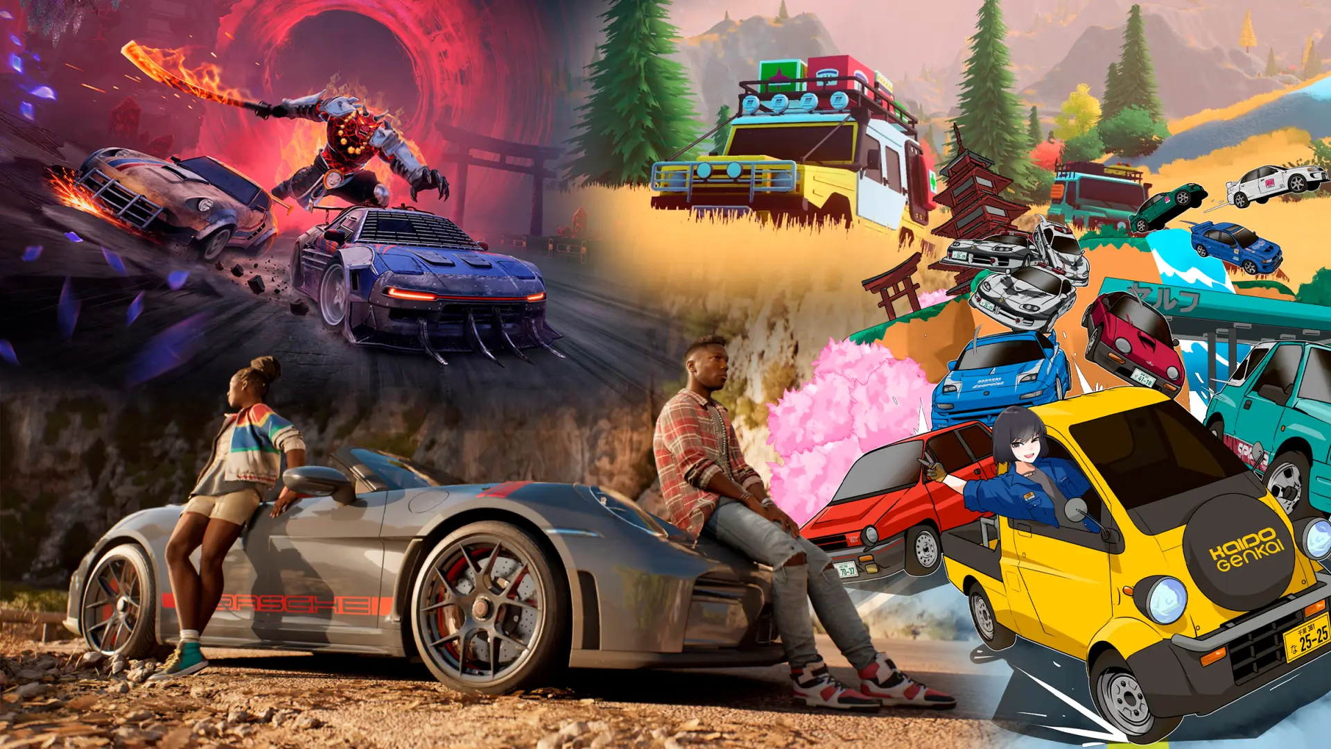 5 nuevos juegos de velocidad en los que ganar una carrera no es lo principal: de rodajes de cine a quemar rueda contra demonios