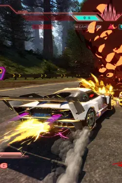 Humo, explosiones y efectos a tope en Screamer