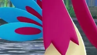 Milotic es uno de los nuevos Pokémon del DLC Megadimensión, cuyo método de obtención no es precisamente común