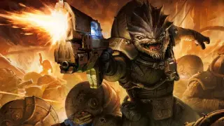 Nuevo arte de la Guerra Civil Krogan en Mass Effect 5