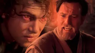 Obi-Wan Kenobi contra Anakin Skywalker en Star Wars: Episodio III