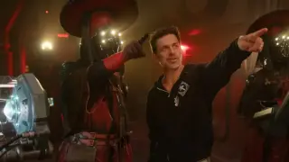 Zack Snyder en el rodaje de Rebel Moon