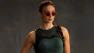 Sophie Turner como Lara Croft en la nueva serie de Tomb Raider