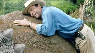 Sam Neill como Alan Grant en Jurassic Park