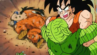 Yamcha y Saibaiman en Dragon Ball Z