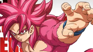 Goku Super Saiyan 4 adulto de Dragon Ball Daima