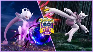 Las dos megaevoluciones de Mewtwo son parte de las novedades de Pokémon GO Fest 2026