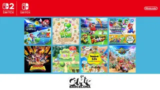 Hasta 40 juegos de Nintendo Switch 2 y Nintendo Switch estarán presentes en Cómic Barcelona 2026
