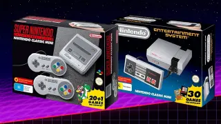 Super Nintendo Mini y Nintendo Mini
